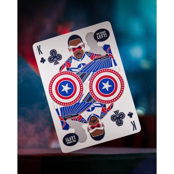 Captain America žaidimo kortos Theory11